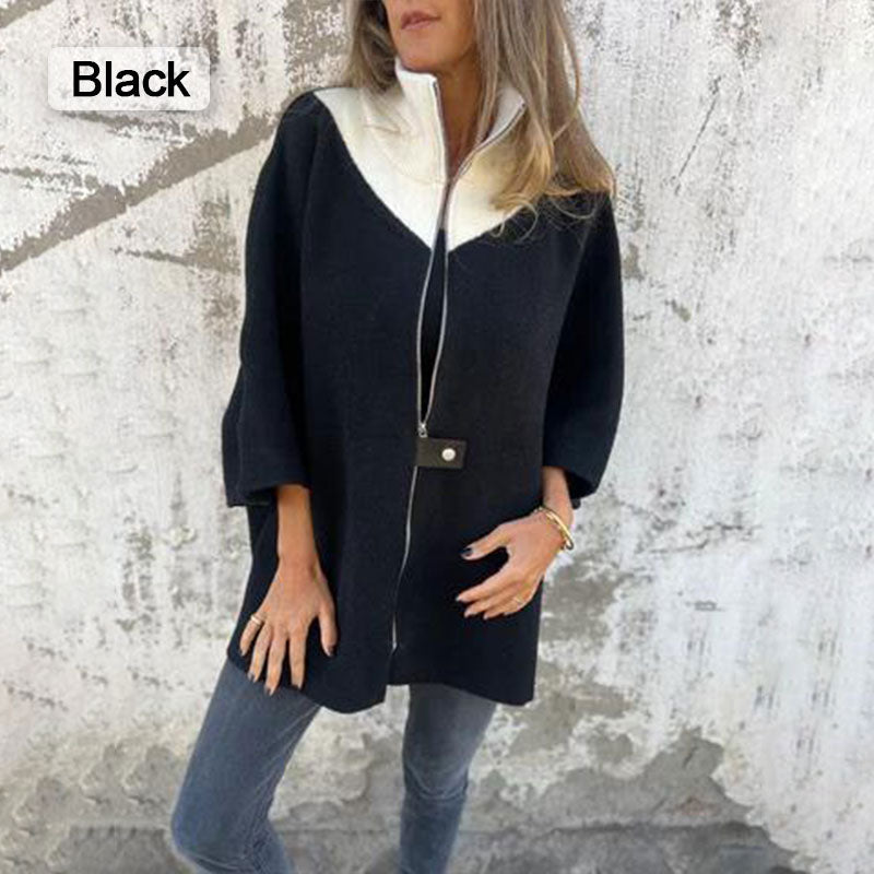 Lodovica - Giacca Donna Casual con Collo Alto Elegante e Calda