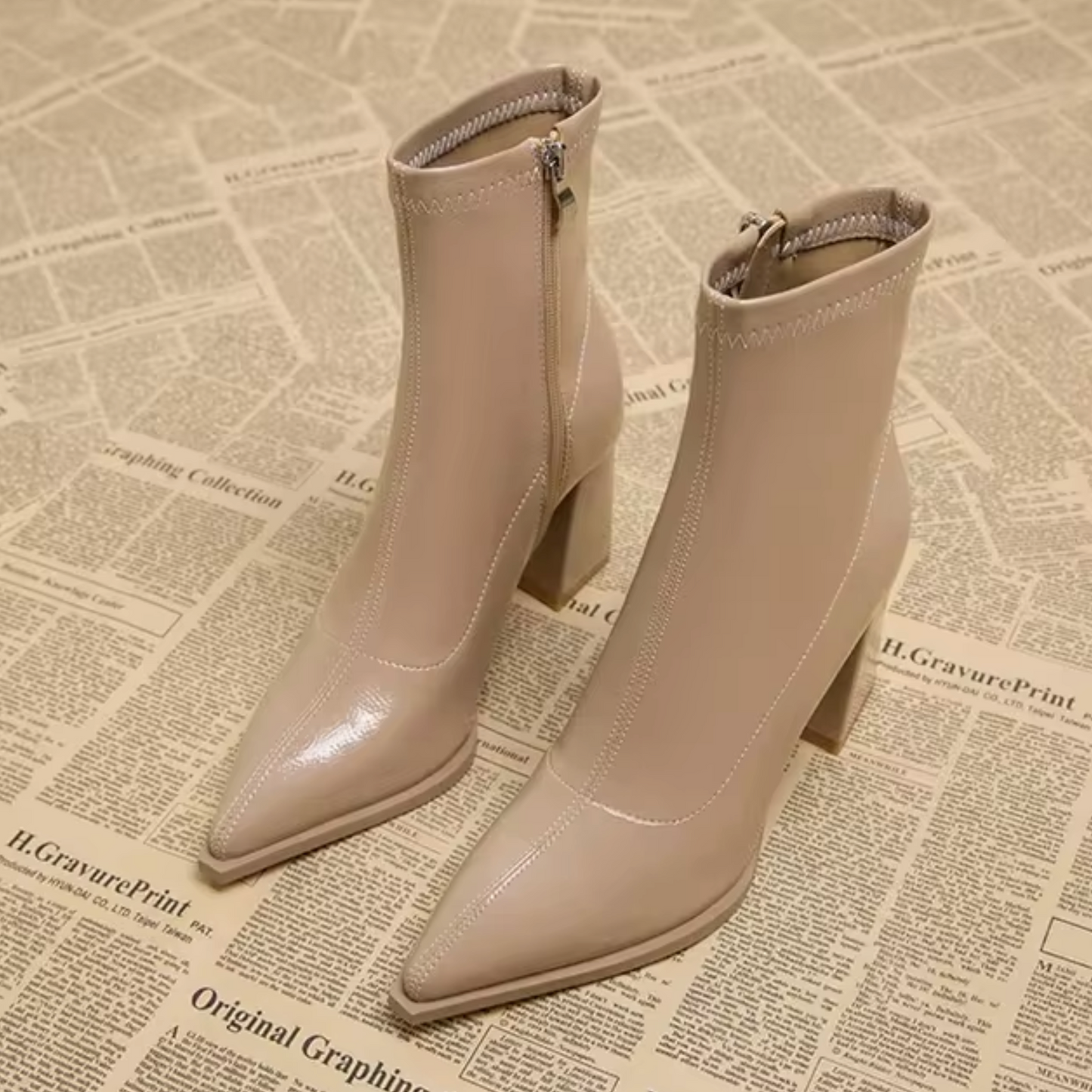 Amalia – Stivali Eleganti in Pelle Nera Donna