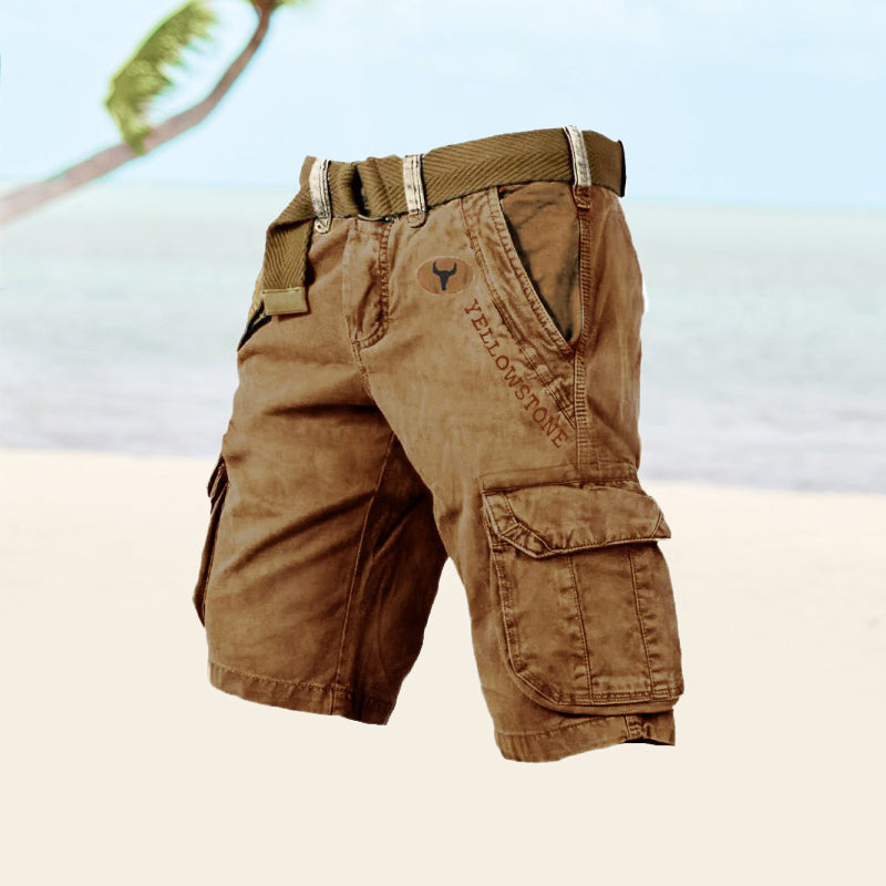 Ugo – Pantaloncini Estivi Modello Cargo Dal Taglio Pratico