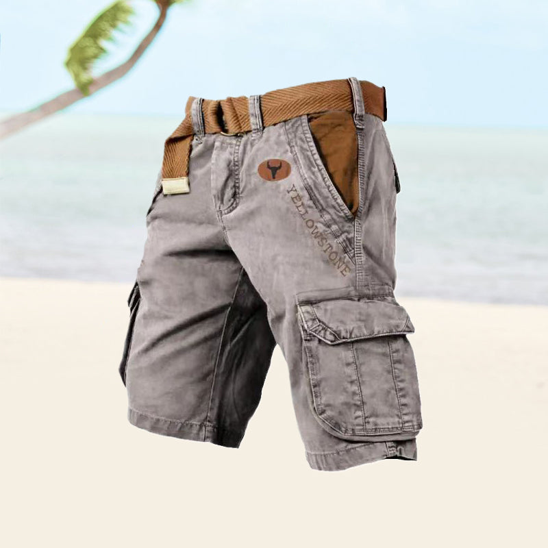 Ugo – Pantaloncini Estivi Modello Cargo Dal Taglio Pratico