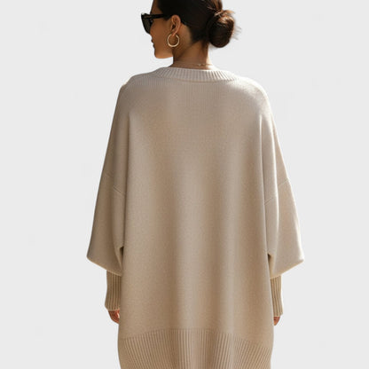 Gemma – Poncho Oversize Dallo Stile Essenziale