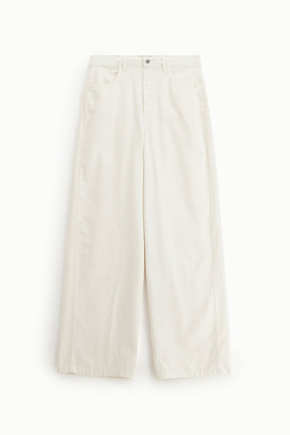 Innocenza - Pantaloni Palazzo Vita Alta Gamba Ampia Donna