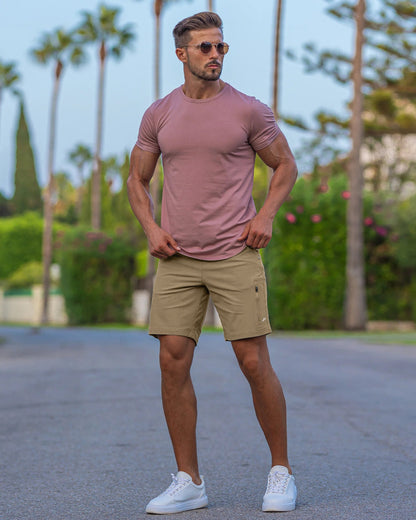 Rinaldo - Shorts Chino Performance Uomo Elite Moderni Versatili