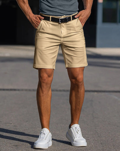 Rinaldo - Shorts Chino Performance Uomo Elite Moderni Versatili