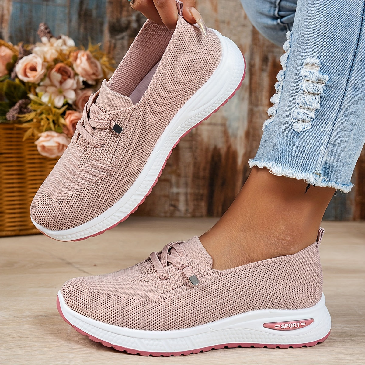 Natalina - Sneaker Donna Leggera Suola Morbida Moderna
