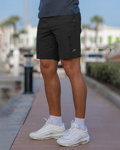 Rinaldo - Shorts Chino Performance Uomo Elite Moderni Versatili