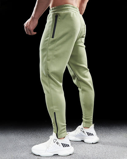 Rodericus - Jogger Sweatpants Uomo Zip Hem Track Moderno