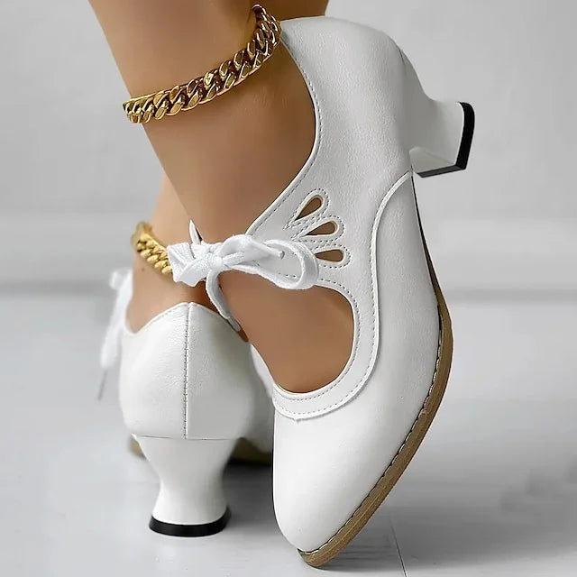 Luisa - Pumps Tacco Alto Vintage Donna Eleganti