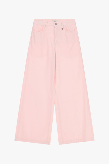 Innocenza - Pantaloni Palazzo Vita Alta Gamba Ampia Donna