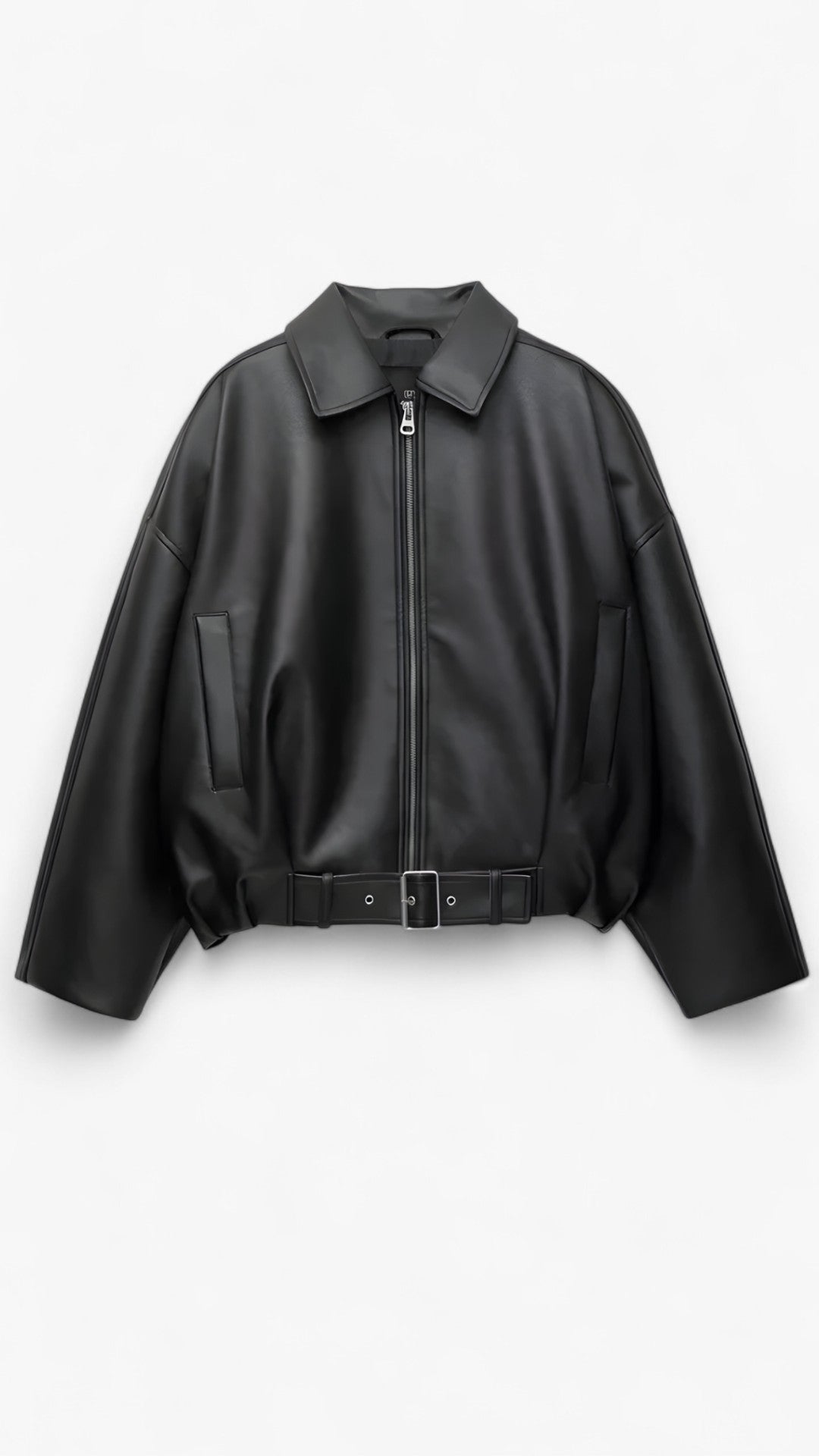 Honoria - Giacca corta da donna con cintura elegante