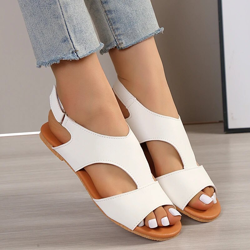 Ornella – Sandali Minimal Chic con Cinturino alla Caviglia