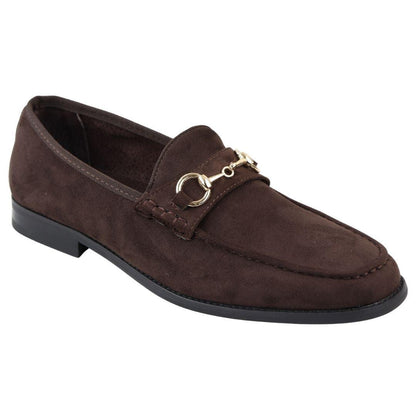 Valerio – Mocassino Uomo Slip-On in Camoscio Foderato in Pelle Formale