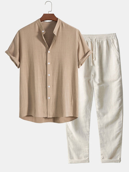 Omar – Set Da Uomo Coordinato Per Un Look Estivo E Rilassato