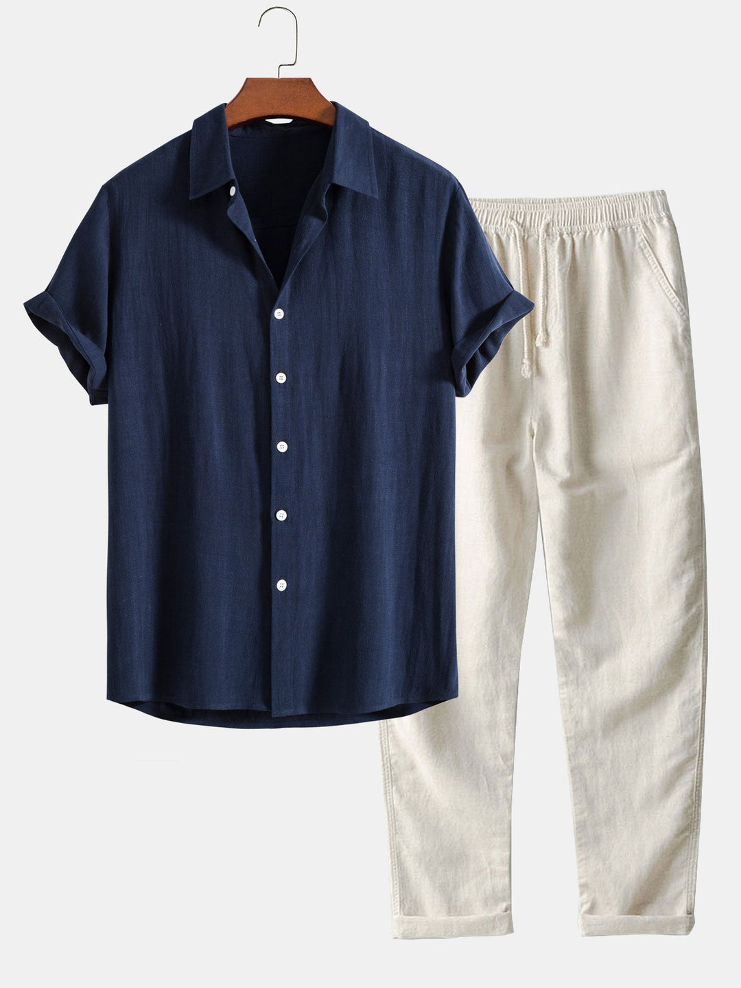 Omar – Set Da Uomo Coordinato Per Un Look Estivo E Rilassato