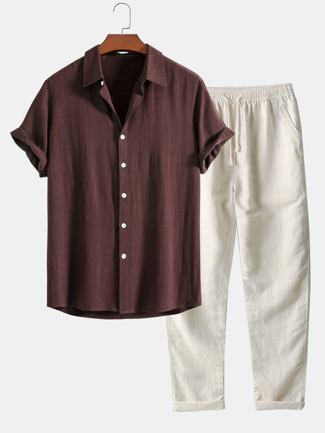 Omar – Set Da Uomo Coordinato Per Un Look Estivo E Rilassato