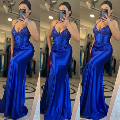 Helena - Abito Cerimonia Alta Qualità Donna Elegante