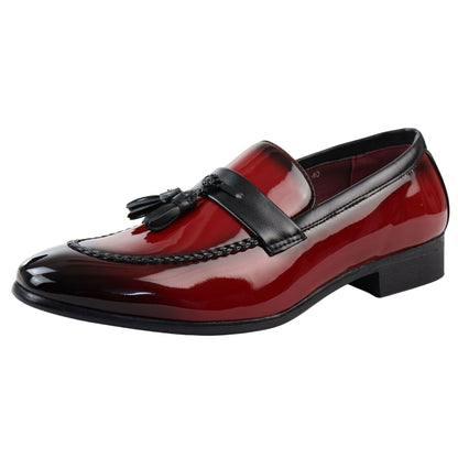 Cesare – Mocassino Uomo Vernice con Nappine Slip-On Formale