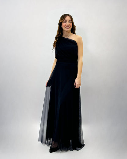 Rosilde - Abito Monospalla Caterina Donna Elegante Femminile
