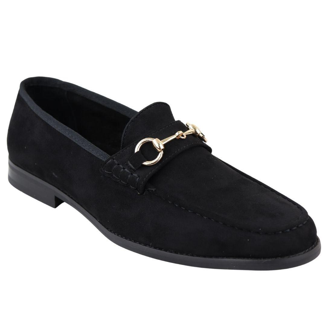 Valerio – Mocassino Uomo Slip-On in Camoscio Foderato in Pelle Formale