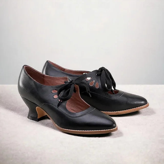 Luisa - Pumps Tacco Alto Vintage Donna Eleganti