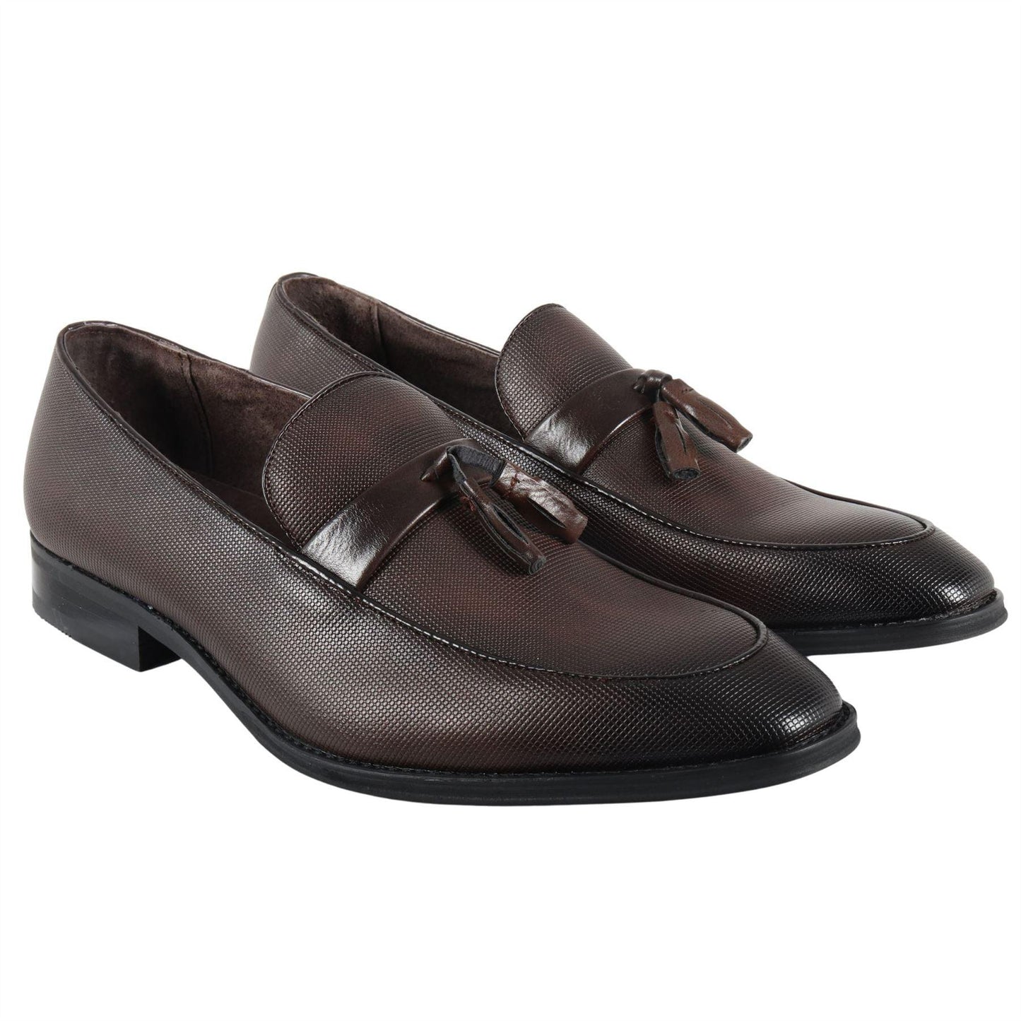 Sergio – Mocassino Uomo con Nappine in Pelle Slip-On Formale