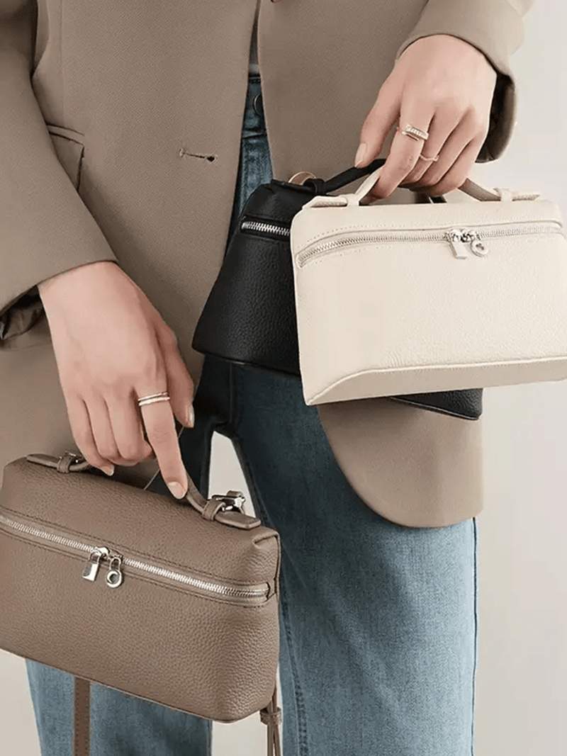 Dafne – Borsa Strutturata Con Dettagli Minimali E Linea Essenziale