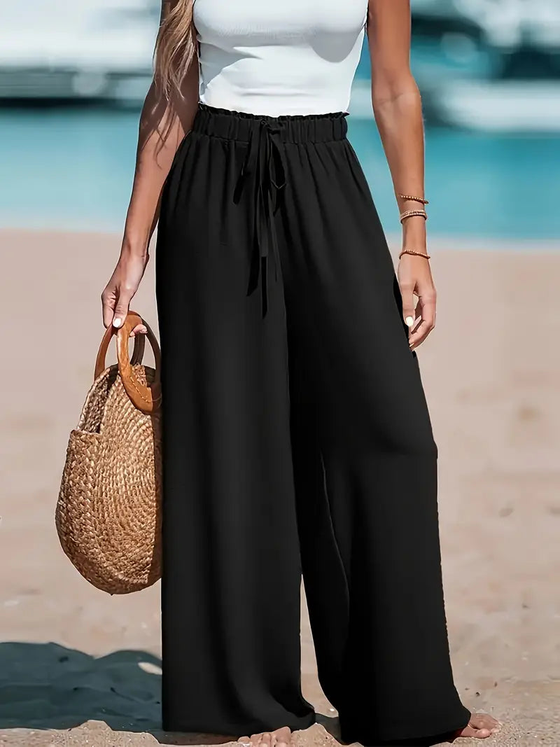 Krizia – Pantaloni Eleganti A Vita Alta Dalla Linea Slanciata