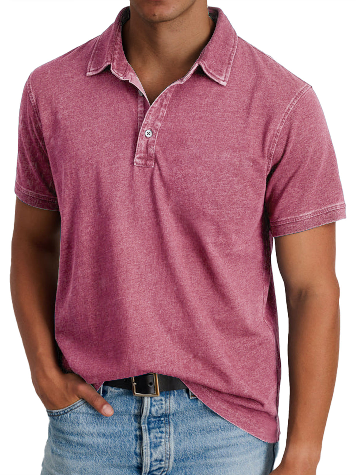 Davide – Polo Elegante Con Colletto Classico