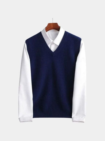 Tigrino - Gilet Elegante Essenziale Da Uomo