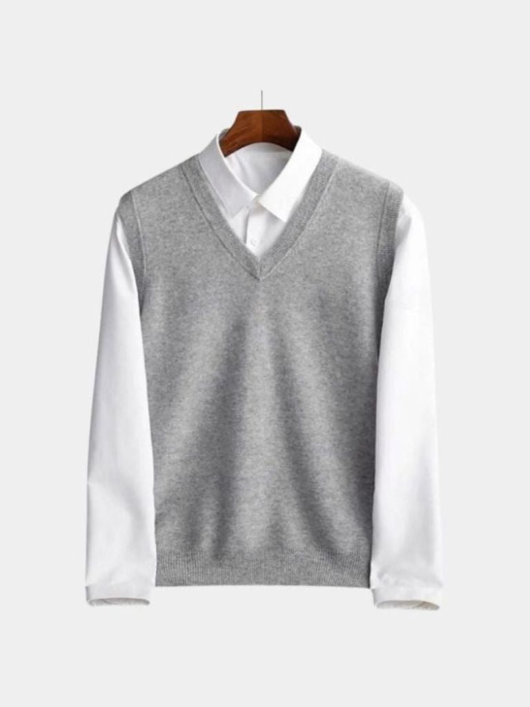 Tigrino - Gilet Elegante Essenziale Da Uomo