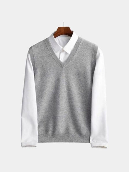 Tigrino - Gilet Elegante Essenziale Da Uomo
