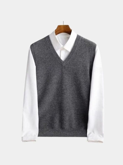 Tigrino - Gilet Elegante Essenziale Da Uomo