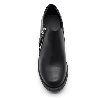 Alida – Scarpe donna tacco medio zip eleganti classiche