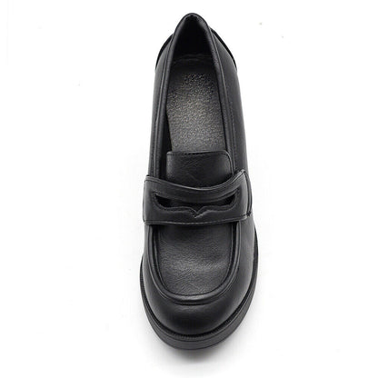 Amalia – Mocassini loafer donna tacco grosso eleganti
