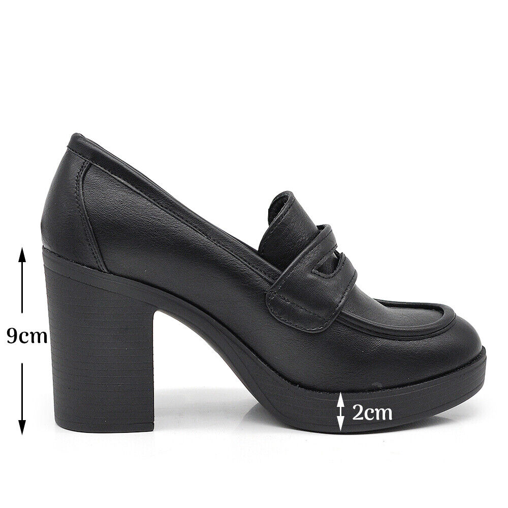 Amalia – Mocassini loafer donna tacco grosso eleganti