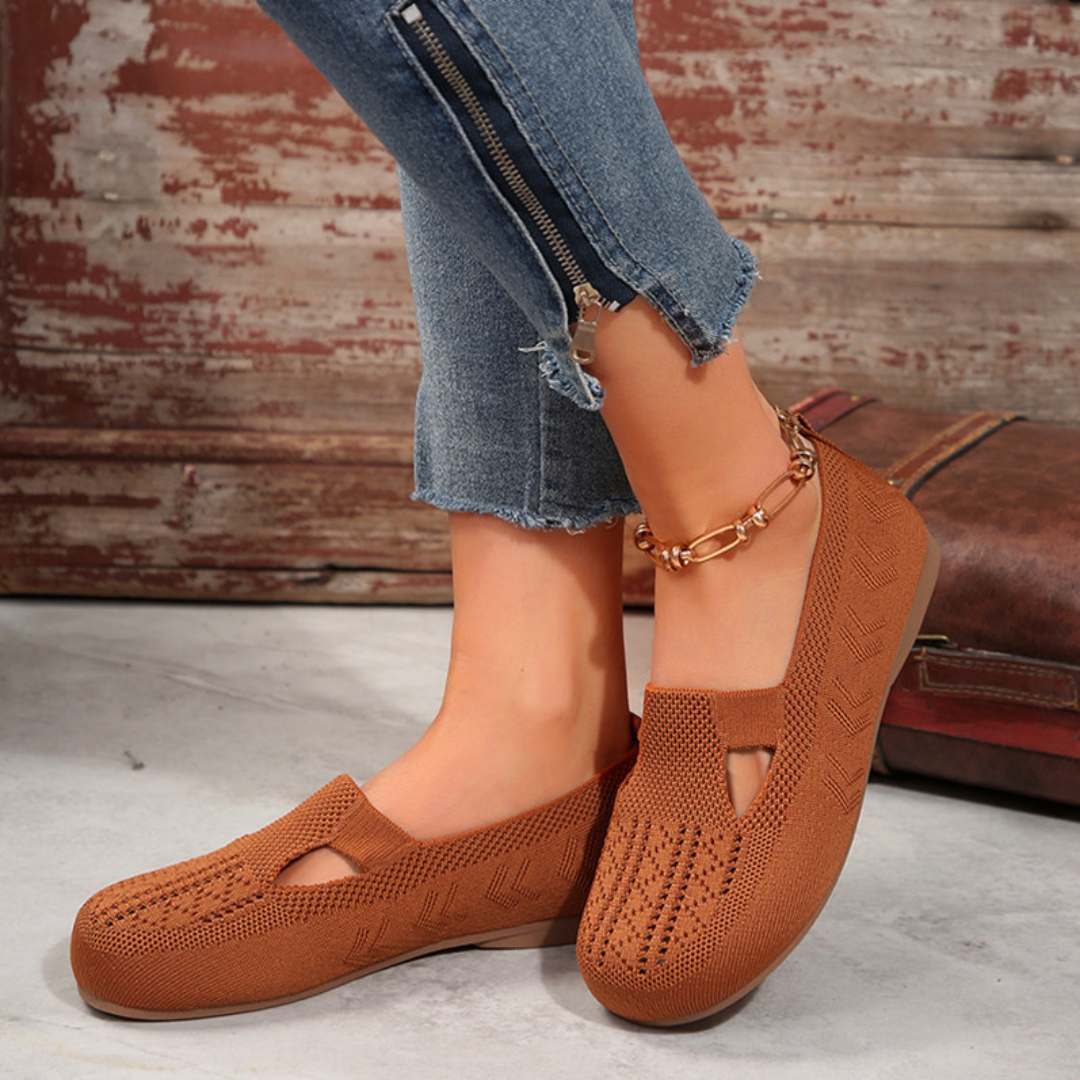 Mirinia - Scarpe Donna Comode Traspiranti Slip On Casual