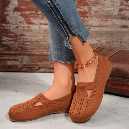 Mirinia - Scarpe Donna Comode Traspiranti Slip On Casual