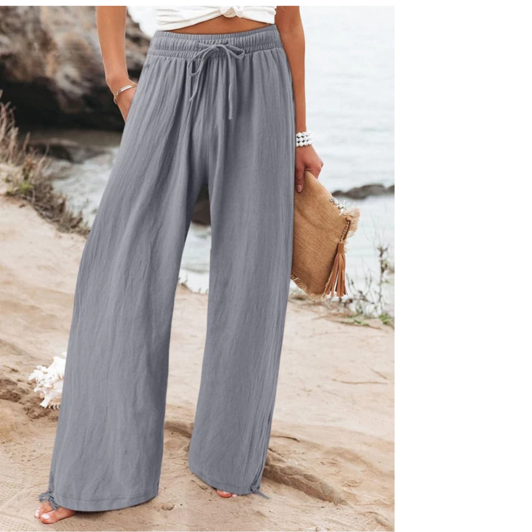 Fosca – Pantaloni Per Il Tempo Libero Dal Design Ampio E Fresco