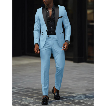 Gaspare - Completo Uomo Vestibilità Sartoriale Revers Lancia