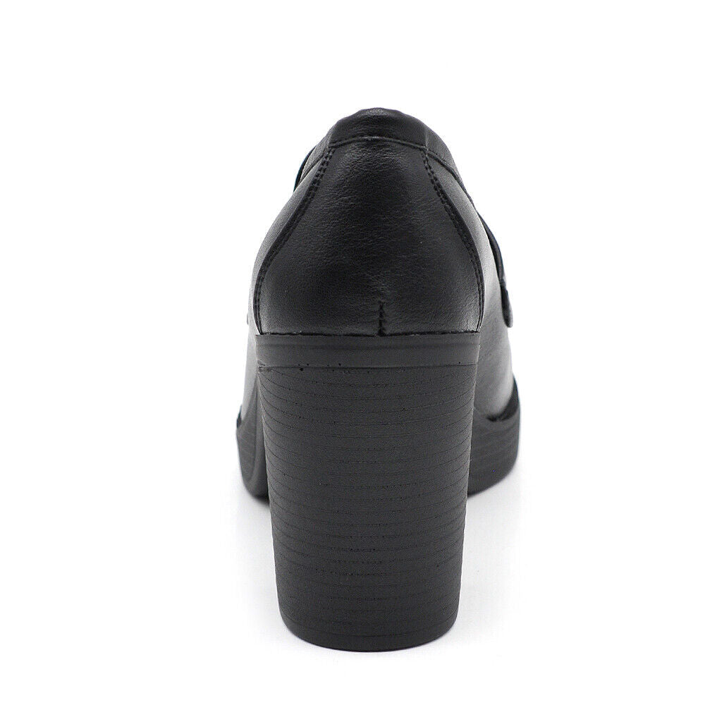 Amalia – Mocassini loafer donna tacco grosso eleganti