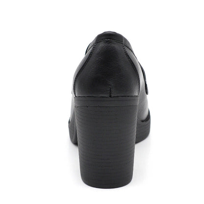 Amalia – Mocassini loafer donna tacco grosso eleganti