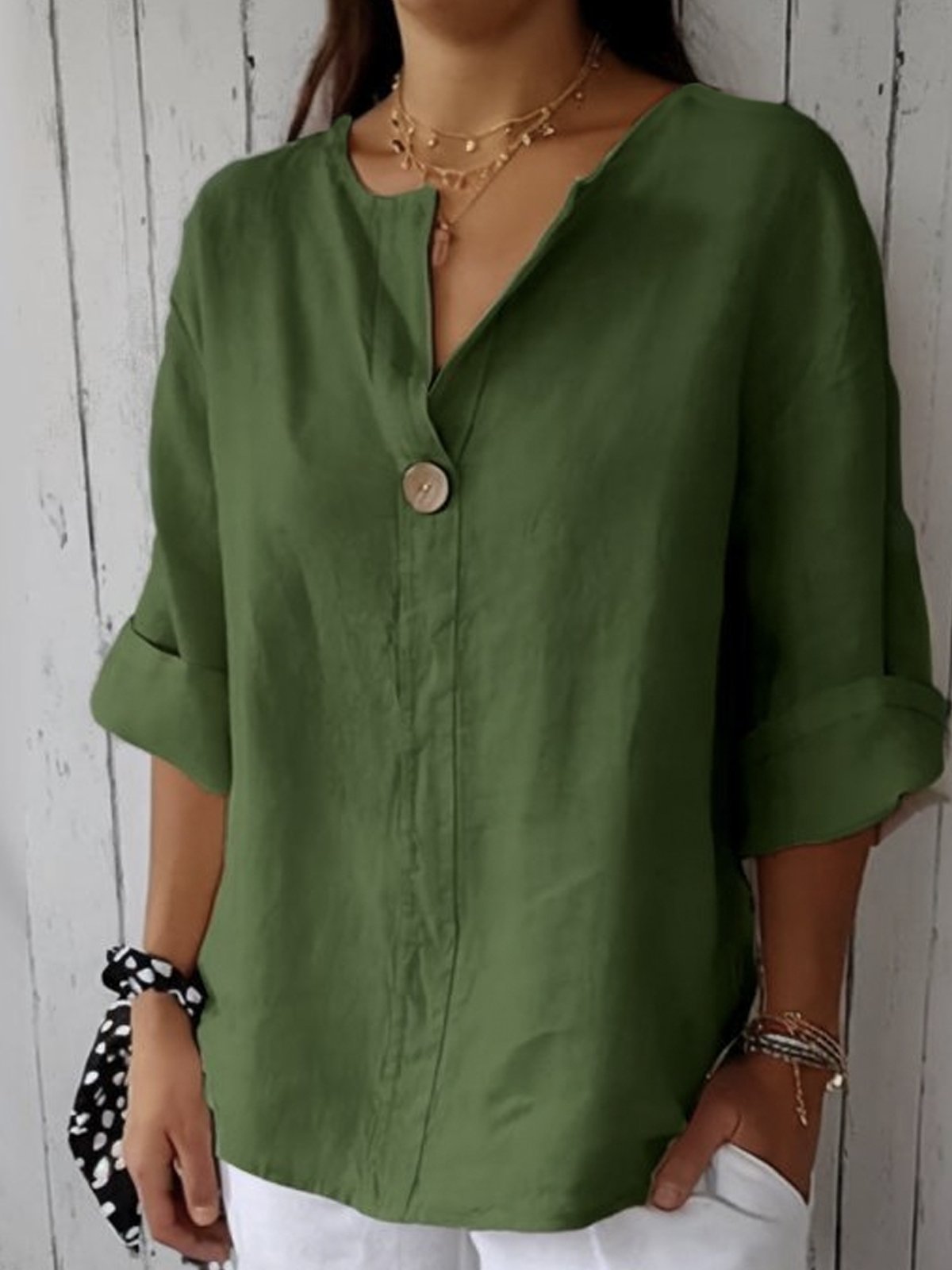Jadwiga - Blusa Chic Comfort Donna Contemporanea