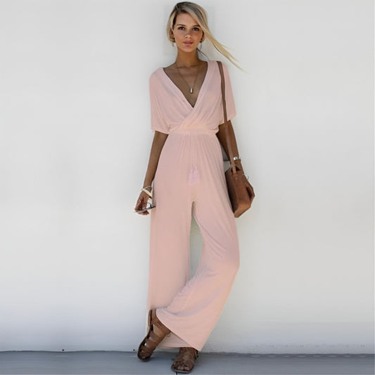 Darina – Tuta Donna Elegante con Scollo a V