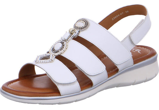 Rexika - Sandali Donna Bianchi Eleganti Estivi Moderni Versatili