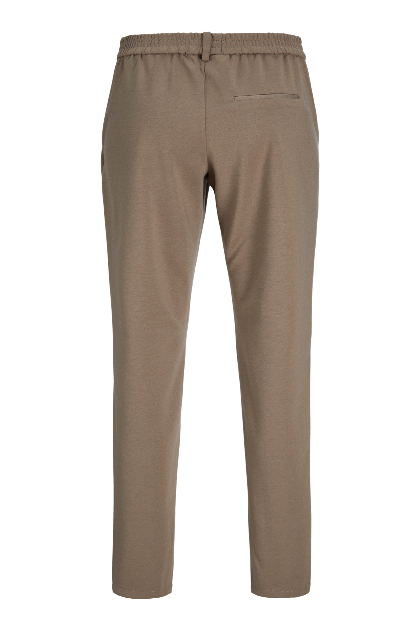 Quinella - Pantaloni Donna Beige Scuro Eleganti Moderni Versatili