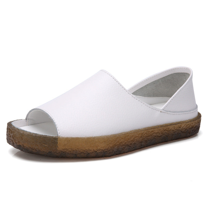 Nives - Sandali donna outdoor fishmouth traspiranti comfort