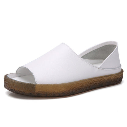Nives - Sandali donna outdoor fishmouth traspiranti comfort