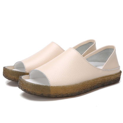 Nives - Sandali donna outdoor fishmouth traspiranti comfort
