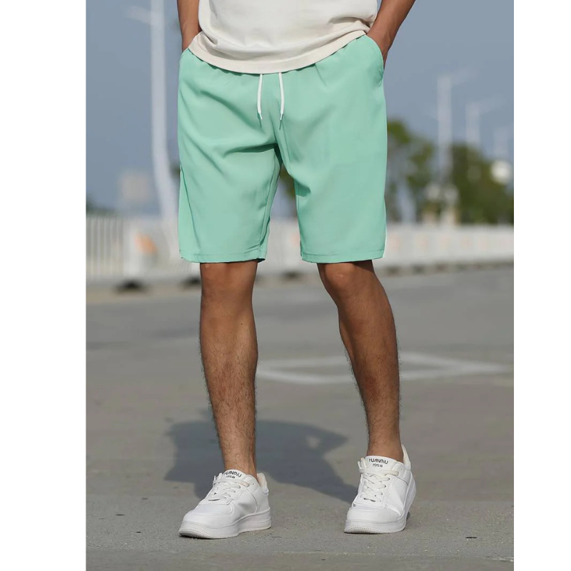 Umberto – Shorts Casual Con Coulisse E Vita Bassa