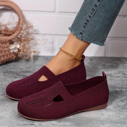 Mirinia - Scarpe Donna Comode Traspiranti Slip On Casual